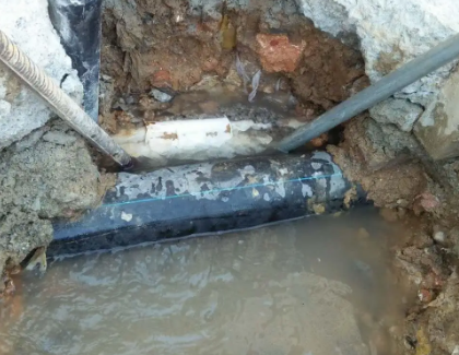 闽侯测漏水之水管漏水